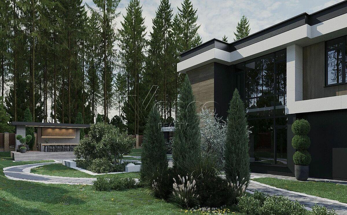 2-этажный коттедж 900 м² без отделки