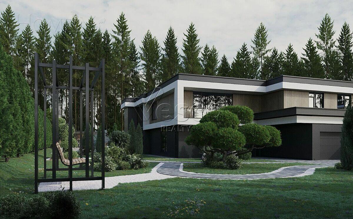 2-этажный коттедж 900 м² без отделки