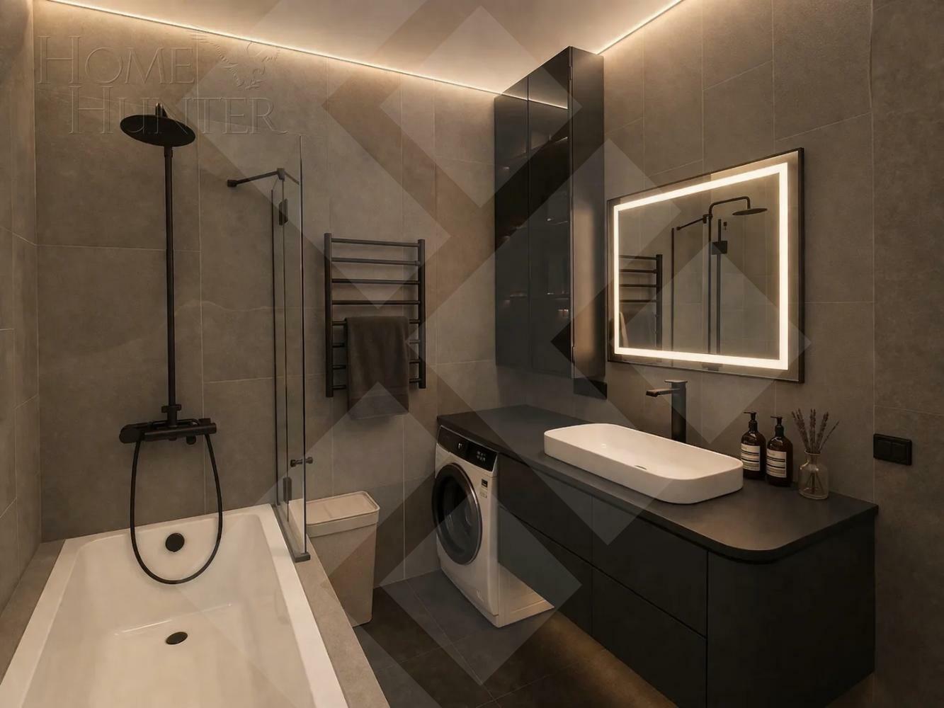 2-КОМН. КВАРТИРА С ОТДЕЛКОЙ 72 М² НА 31 ЭТАЖЕ