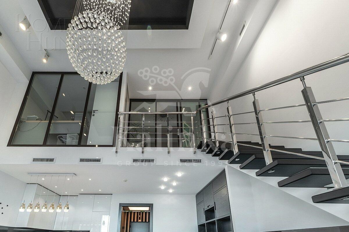 2-УРОВНЕВЫЕ АПАРТАМЕНТЫ С ОТДЕЛКОЙ 91 М² НА 7 ЭТАЖЕ