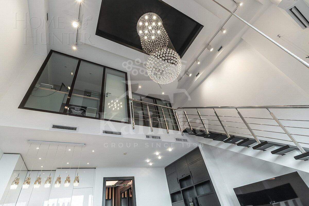 2-УРОВНЕВЫЕ АПАРТАМЕНТЫ С ОТДЕЛКОЙ 91 М² НА 7 ЭТАЖЕ