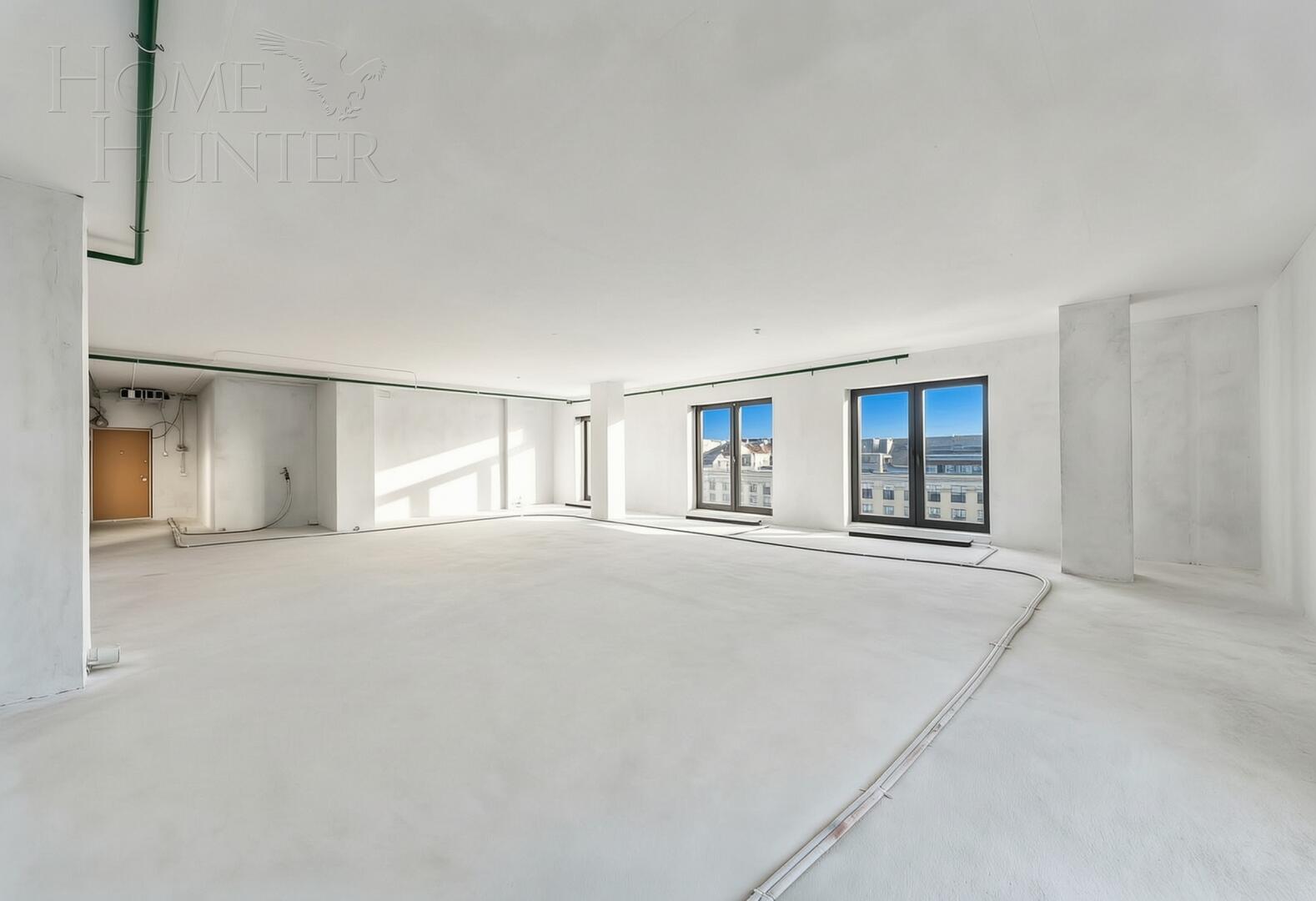 4-КОМН. АПАРТАМЕНТЫ БЕЗ ОТДЕЛКИ 141.3 М² НА 11 ЭТАЖЕ