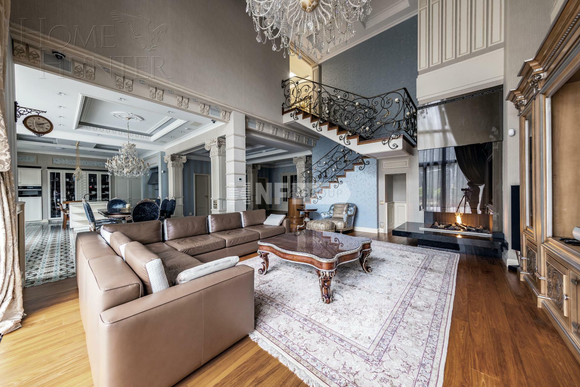 2-этажный коттедж 1 081.6 м² с отделкой