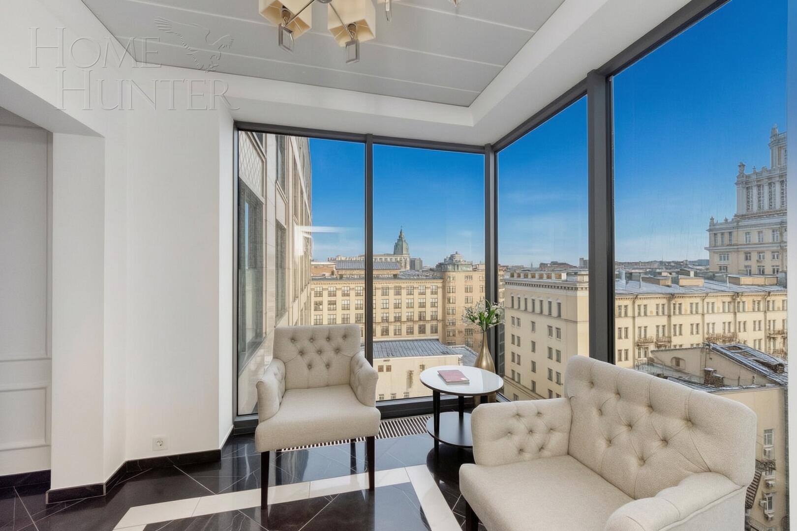 4-КОМН. АПАРТАМЕНТЫ БЕЗ ОТДЕЛКИ 141.3 М² НА 11 ЭТАЖЕ