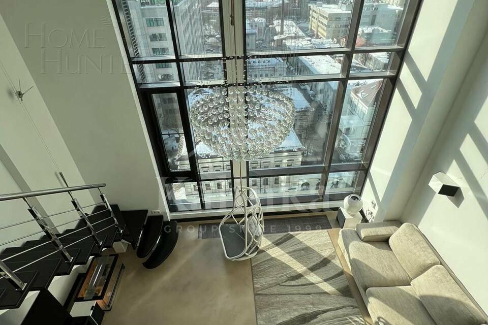 2-УРОВНЕВЫЕ АПАРТАМЕНТЫ С ОТДЕЛКОЙ 91 М² НА 7 ЭТАЖЕ