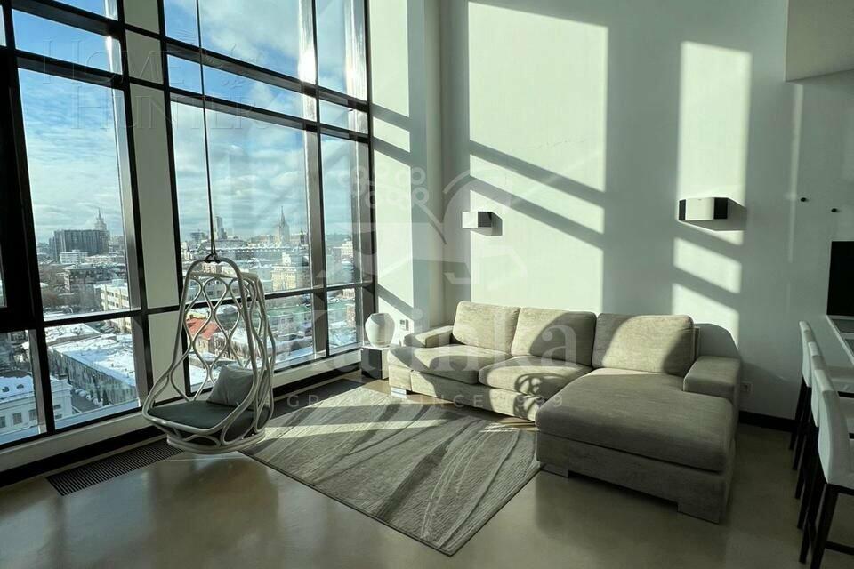 2-УРОВНЕВЫЕ АПАРТАМЕНТЫ С ОТДЕЛКОЙ 91 М² НА 7 ЭТАЖЕ