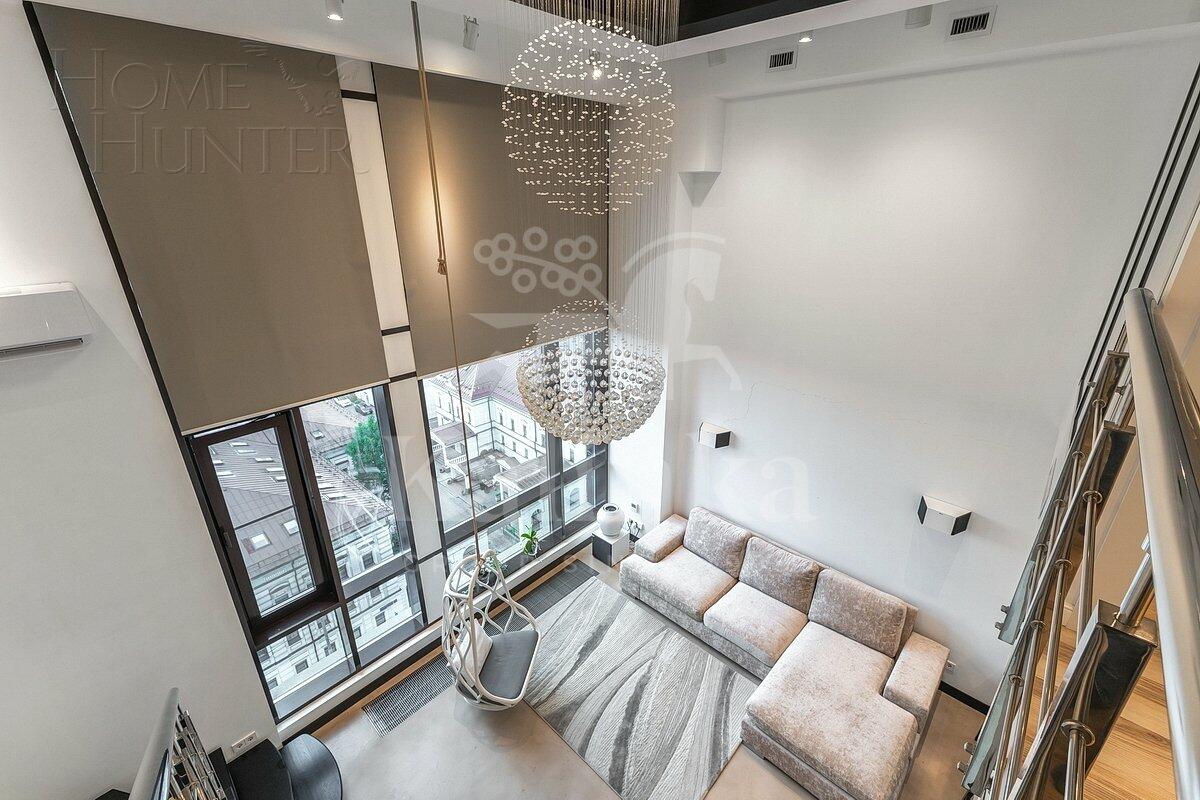 2-УРОВНЕВЫЕ АПАРТАМЕНТЫ С ОТДЕЛКОЙ 91 М² НА 7 ЭТАЖЕ