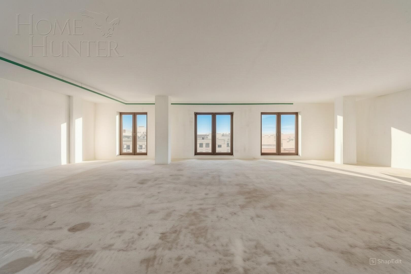 4-КОМН. АПАРТАМЕНТЫ БЕЗ ОТДЕЛКИ 141.3 М² НА 11 ЭТАЖЕ