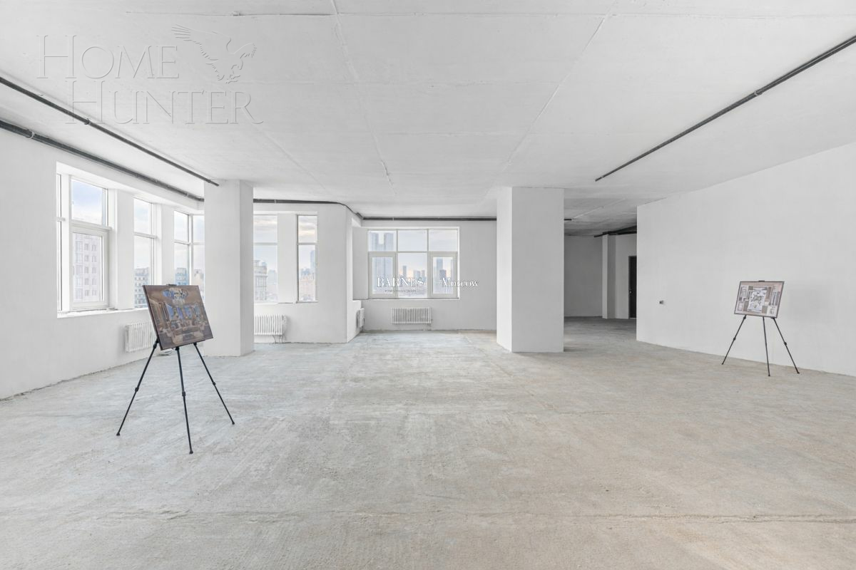 5-КОМН. АПАРТАМЕНТЫ БЕЗ ОТДЕЛКИ 366 М² НА 7 ЭТАЖЕ