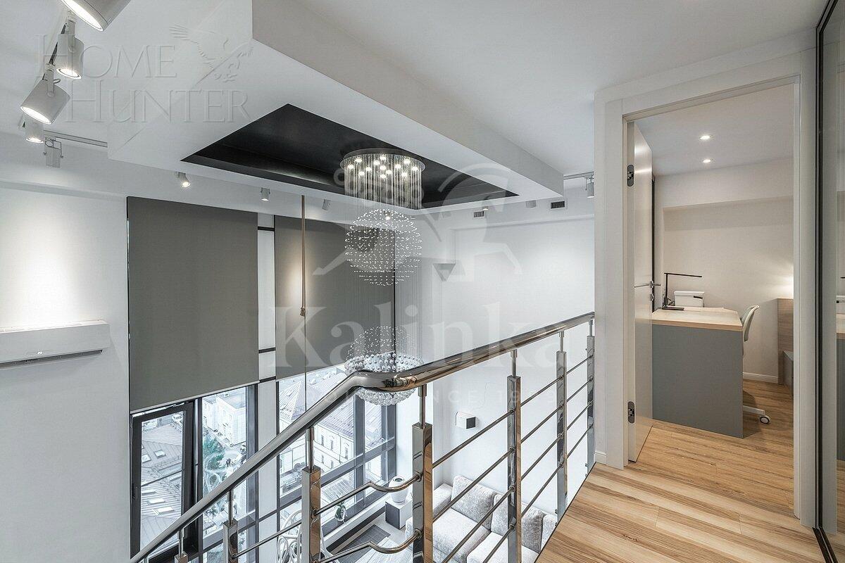 2-УРОВНЕВЫЕ АПАРТАМЕНТЫ С ОТДЕЛКОЙ 91 М² НА 7 ЭТАЖЕ