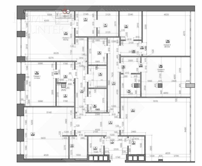 5-КОМН. КВАРТИРА БЕЗ ОТДЕЛКИ 252.3 М² НА 4 ЭТАЖЕ
