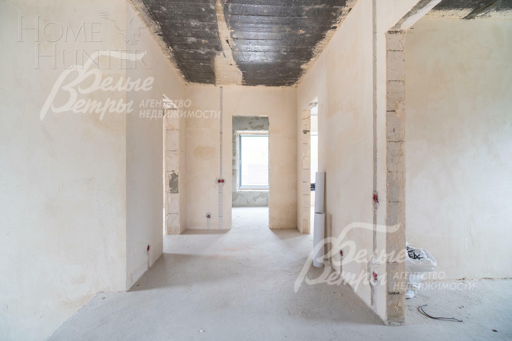 2-этажный коттедж 330 м² без отделки