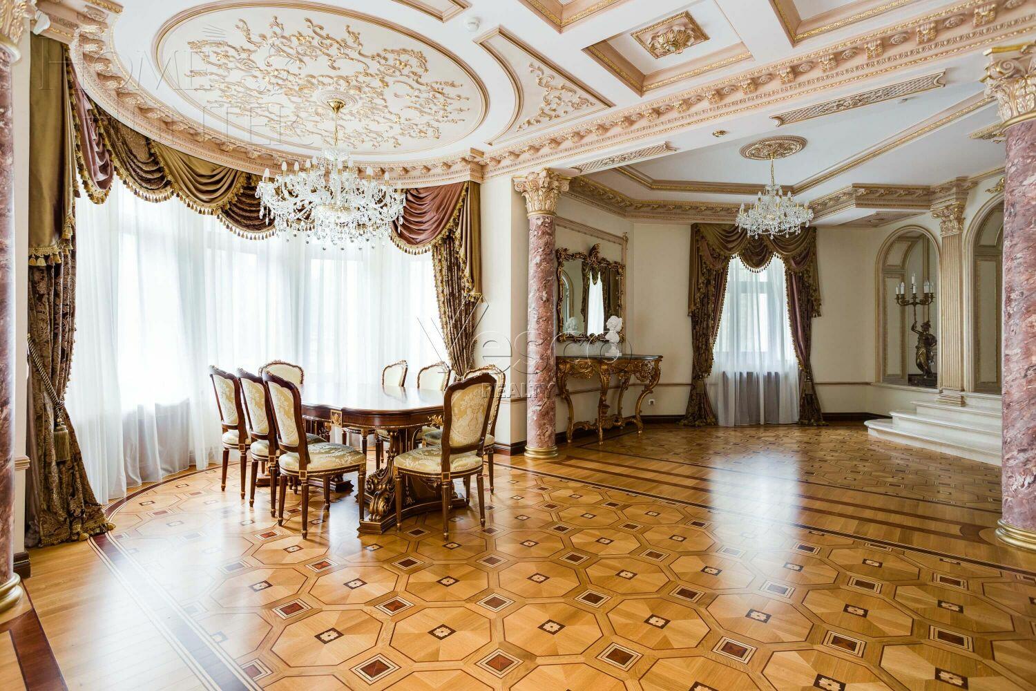 3-этажный коттедж 840 м² с отделкой