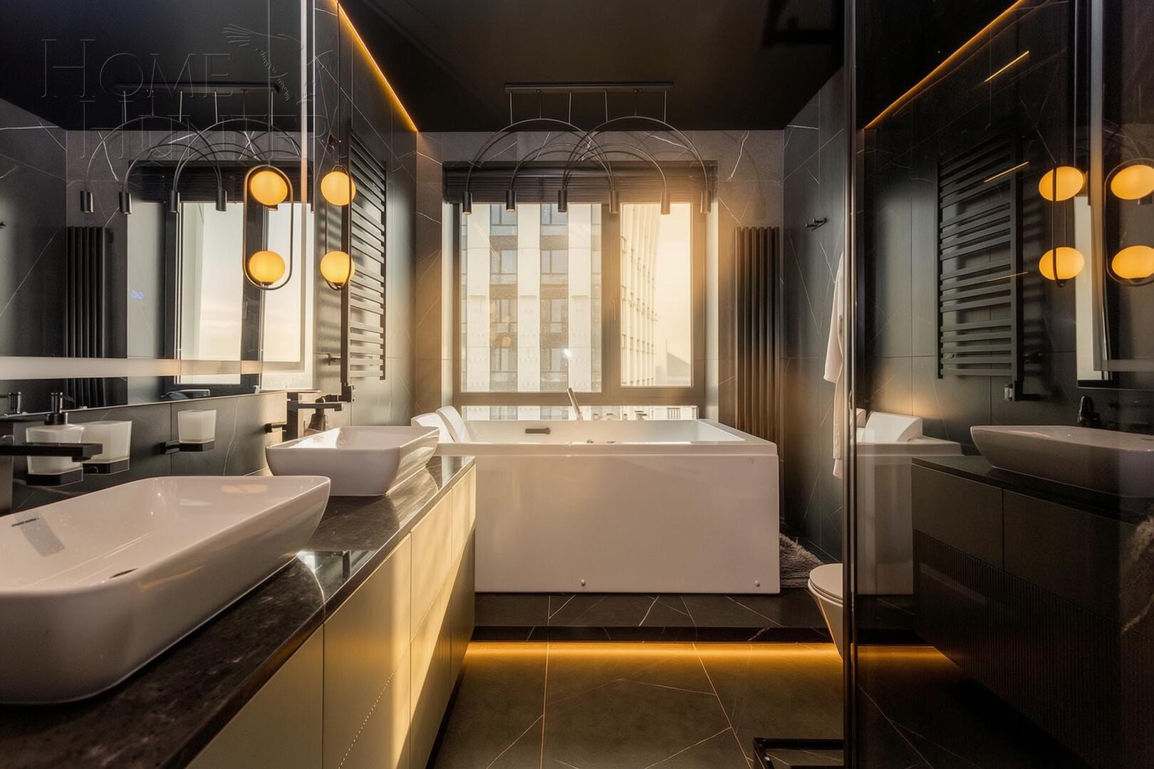 3-КОМН. КВАРТИРА С ОТДЕЛКОЙ 108.6 М² НА 52 ЭТАЖЕ