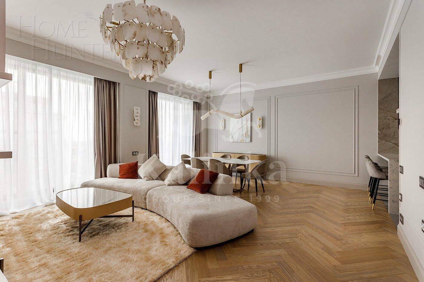 4-КОМН. КВАРТИРА С ОТДЕЛКОЙ 132 М² НА 39 ЭТАЖЕ