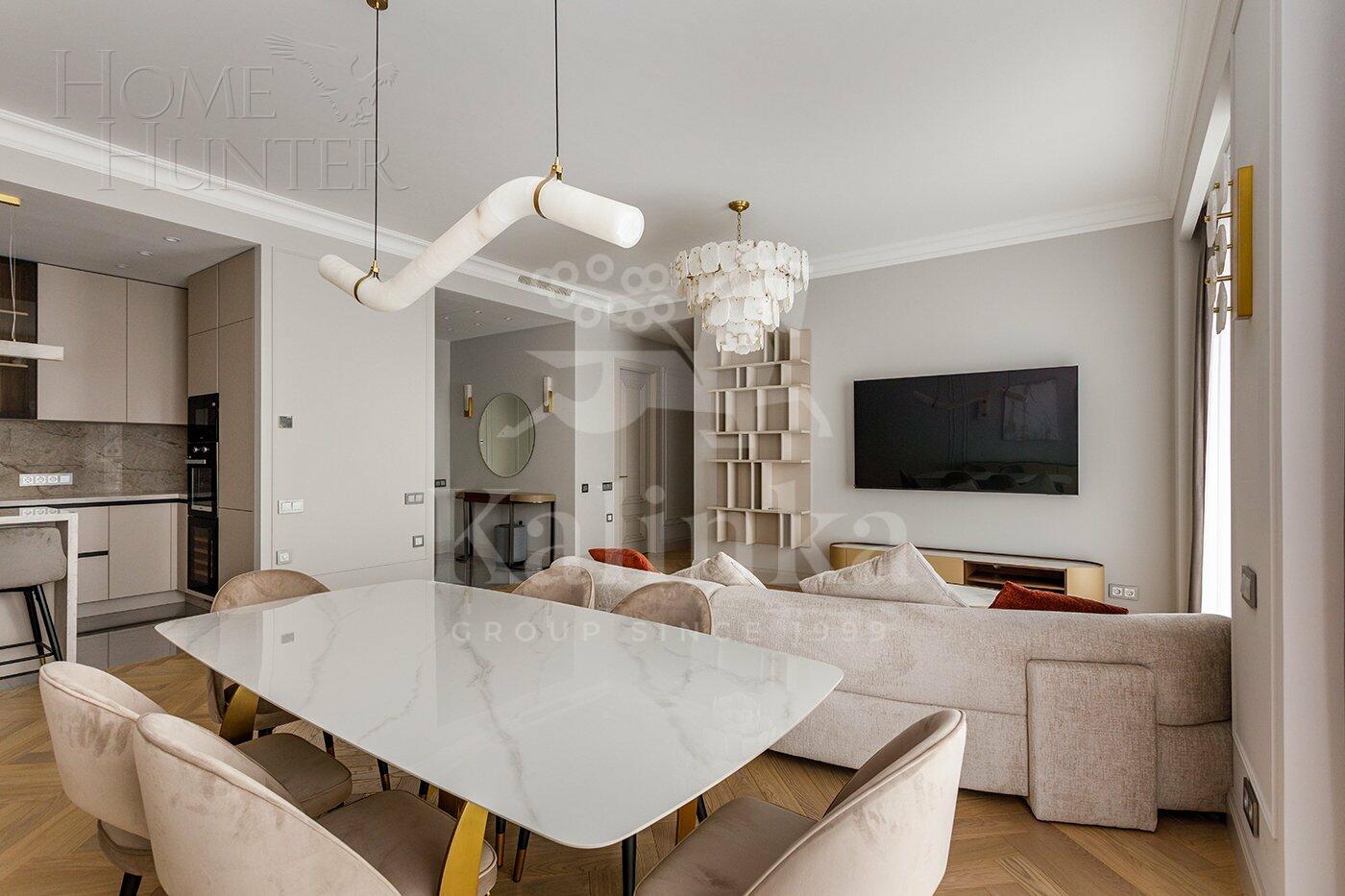 4-КОМН. КВАРТИРА С ОТДЕЛКОЙ 132 М² НА 39 ЭТАЖЕ