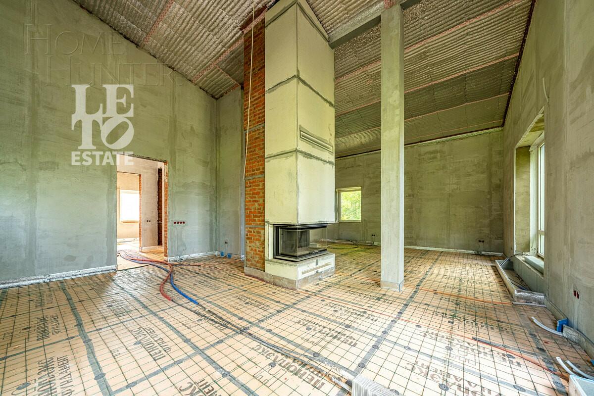 2-этажный коттедж 900 м² без отделки