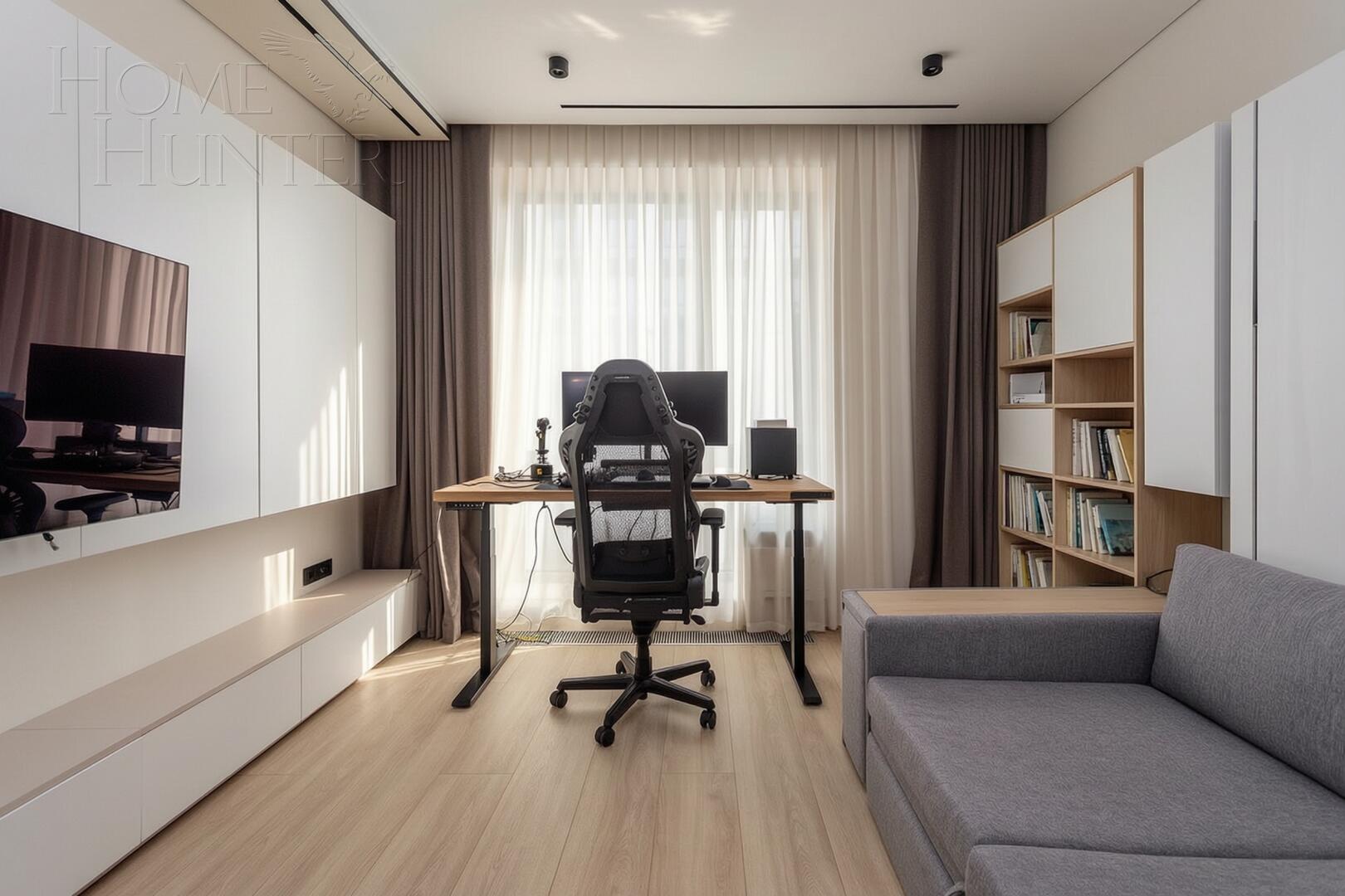 3-КОМН. КВАРТИРА С ОТДЕЛКОЙ 108.6 М² НА 52 ЭТАЖЕ