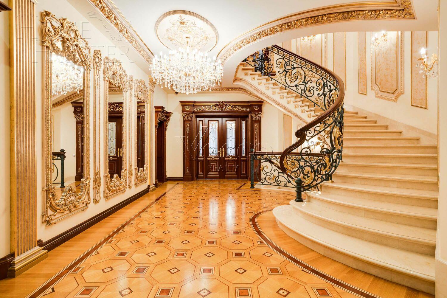 3-этажный коттедж 840 м² с отделкой