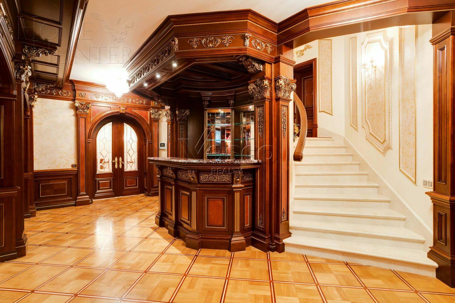 3-этажный коттедж 840 м² с отделкой