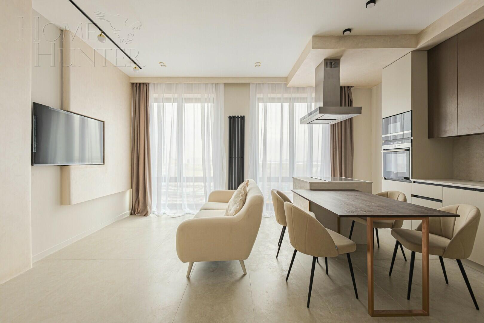 3-КОМН. КВАРТИРА С ОТДЕЛКОЙ 75.5 М² НА 12 ЭТАЖЕ