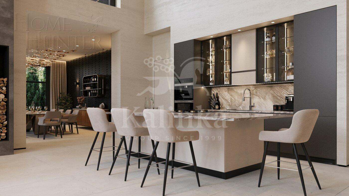 2-этажный коттедж 462 м² с отделкой