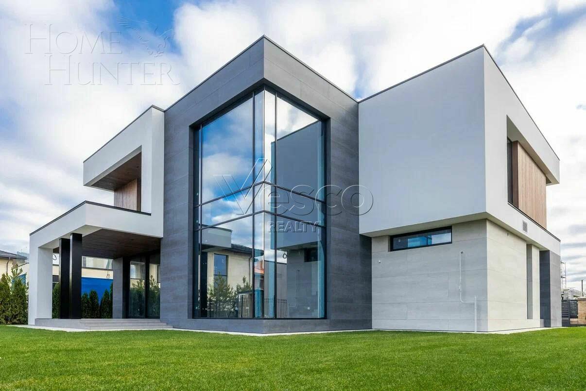 2-этажный коттедж 453 м² без отделки