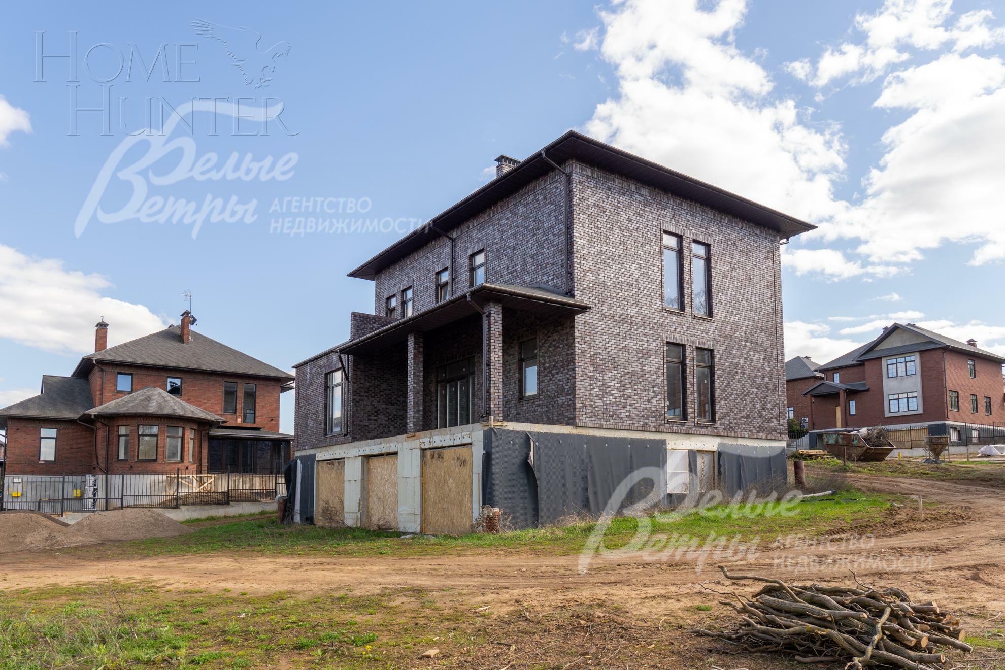 2-этажный коттедж 495 м² без отделки