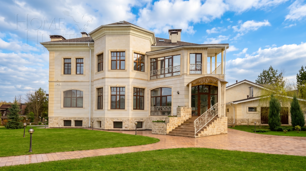 2-этажный коттедж 850 м² с отделкой