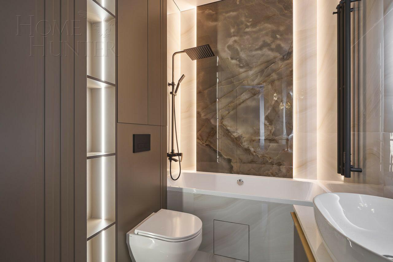 1-КОМН. АПАРТАМЕНТЫ С ОТДЕЛКОЙ 50.5 М² НА 2 ЭТАЖЕ