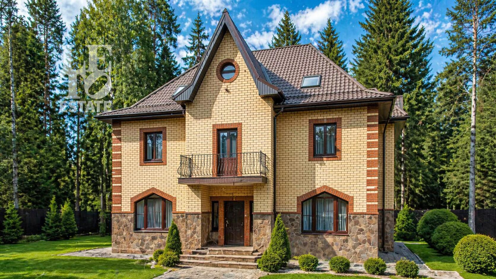 2-этажный коттедж 342 м² с отделкой