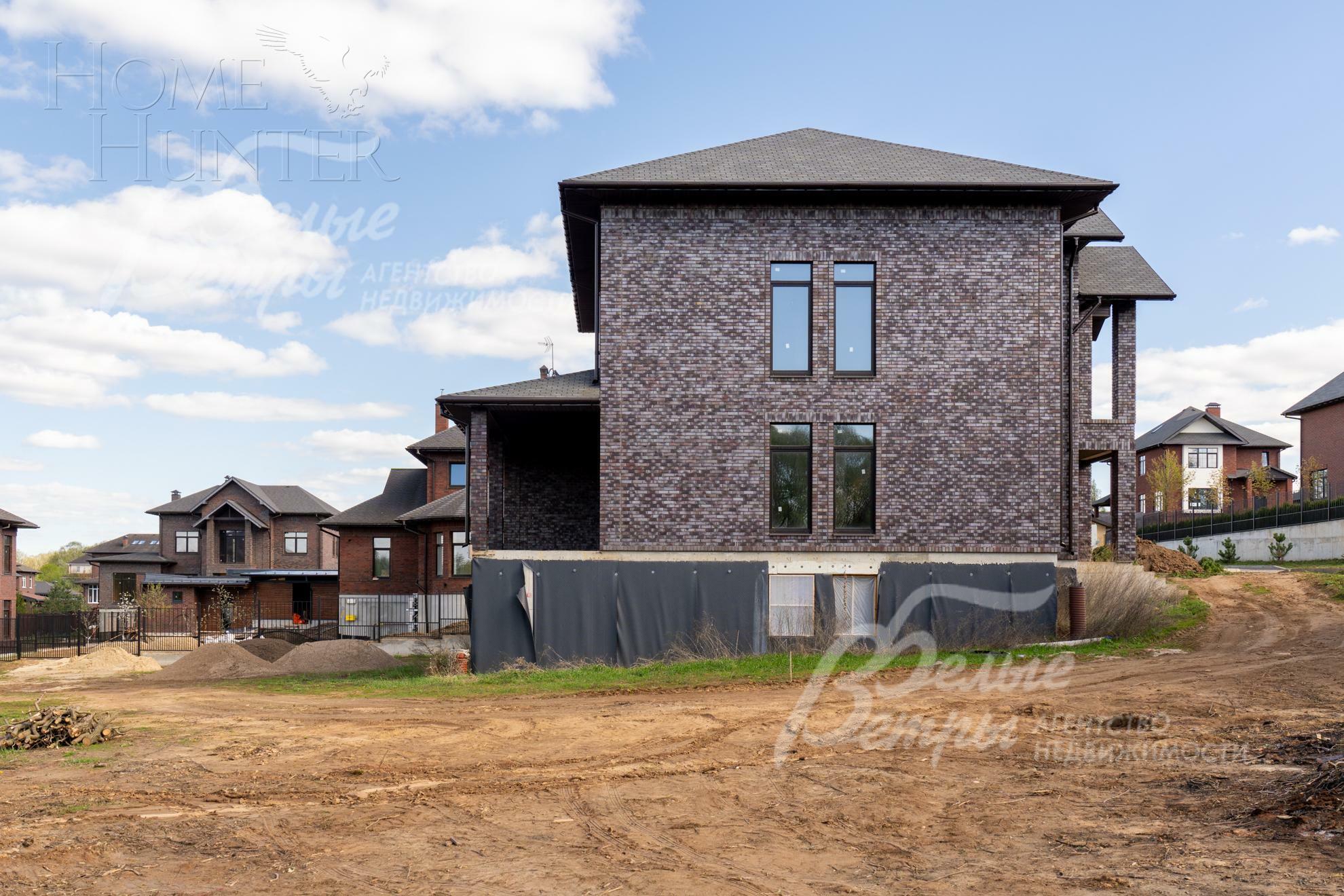 2-этажный коттедж 495 м² без отделки