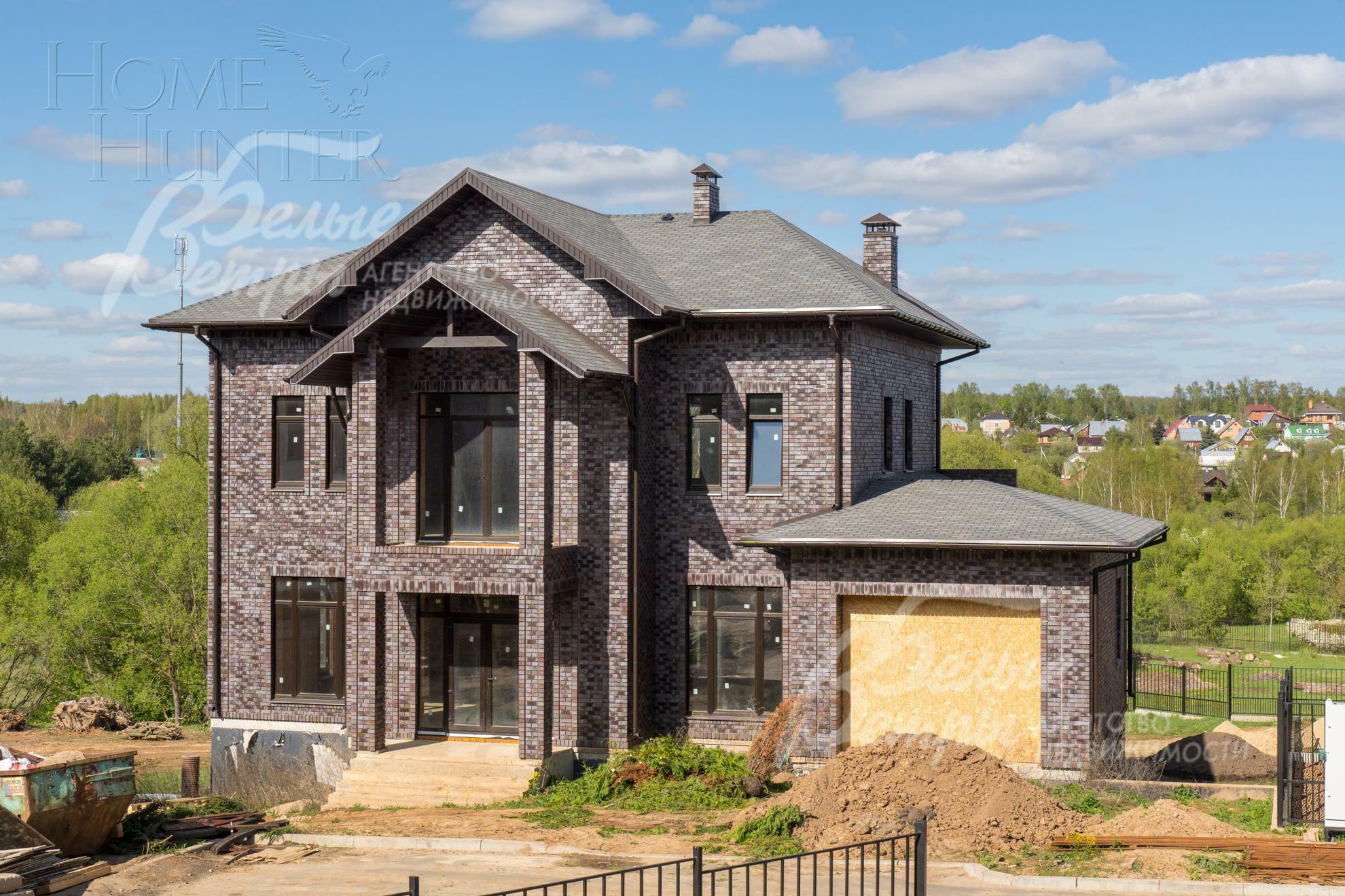 2-этажный коттедж 495 м² без отделки