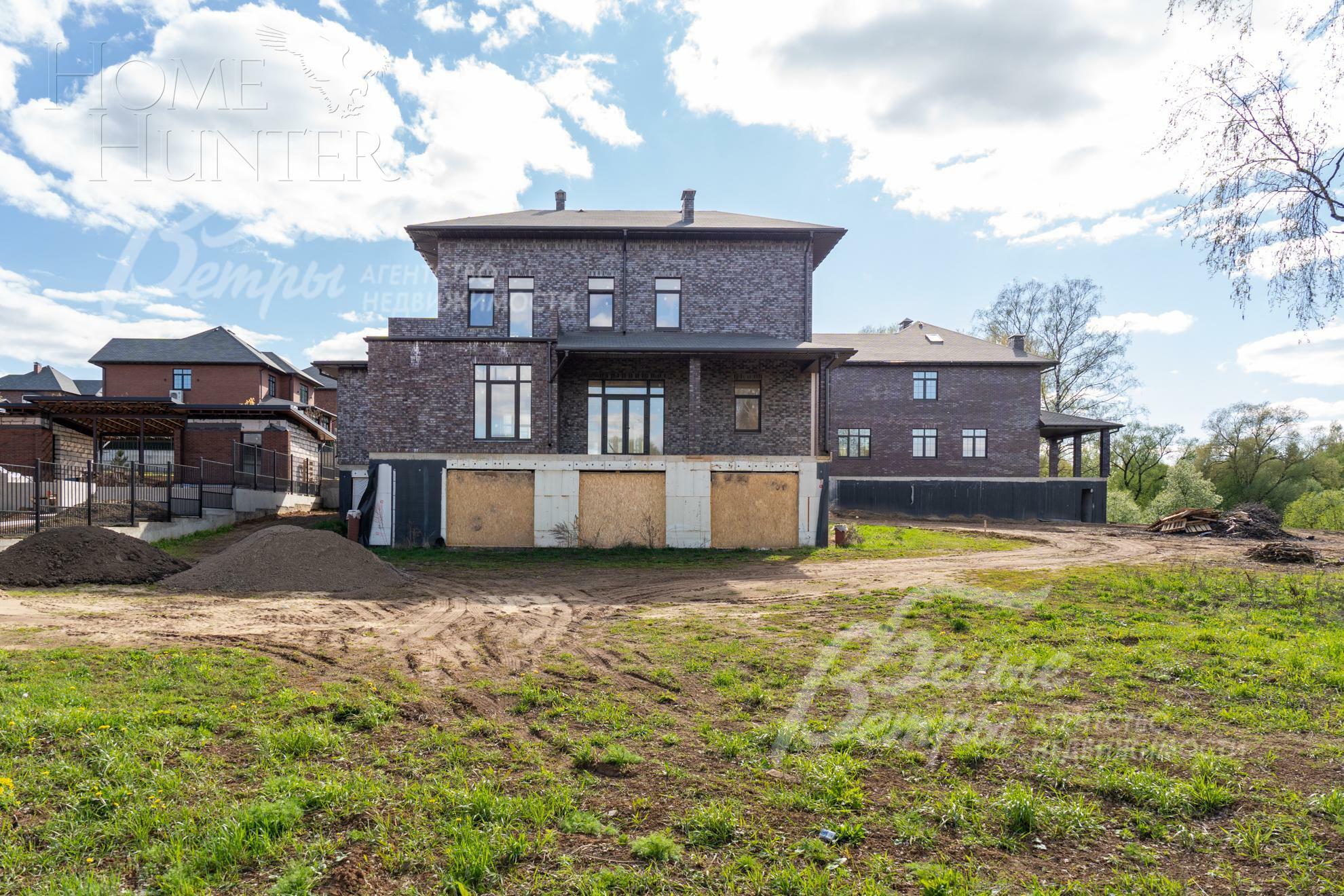 2-этажный коттедж 495 м² без отделки