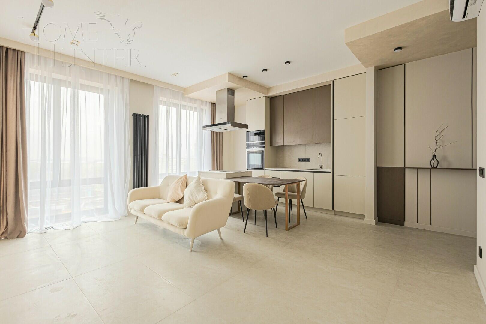 3-КОМН. КВАРТИРА С ОТДЕЛКОЙ 75.5 М² НА 12 ЭТАЖЕ