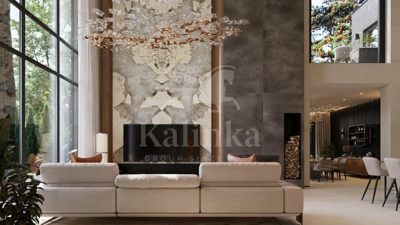 2-этажный коттедж 462 м² с отделкой