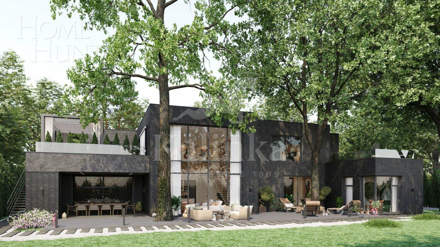 2-этажный коттедж 462 м² с отделкой