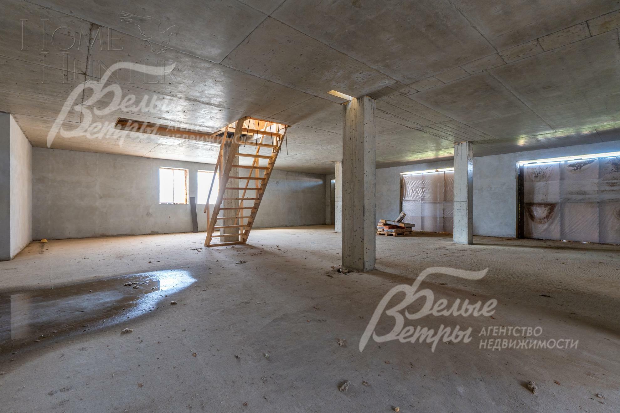 2-этажный коттедж 495 м² без отделки