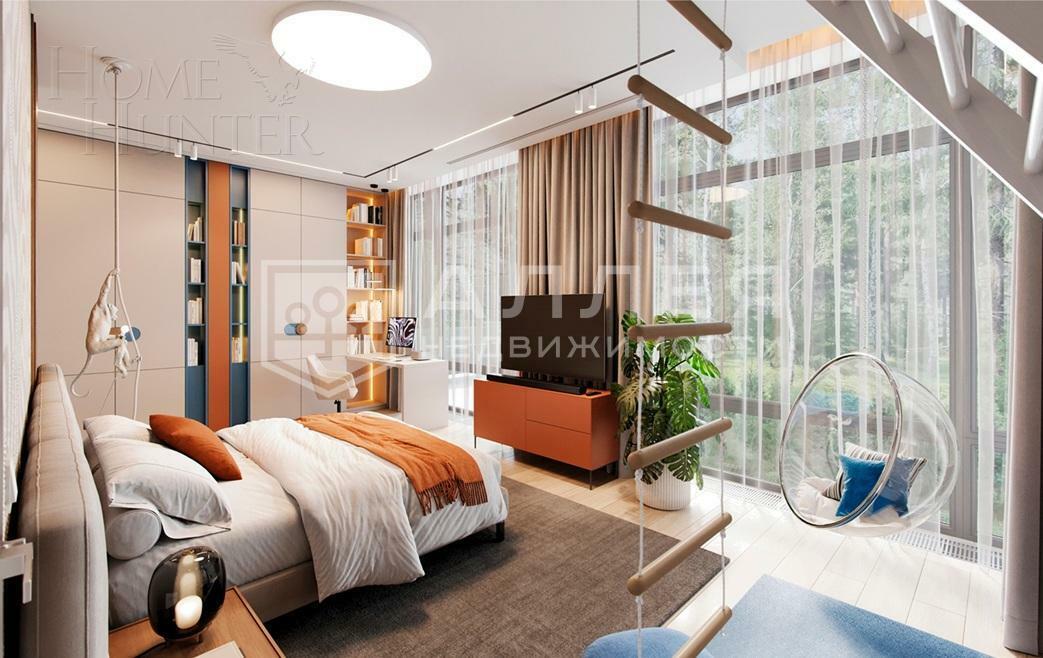 2-этажный коттедж 520 м² с отделкой