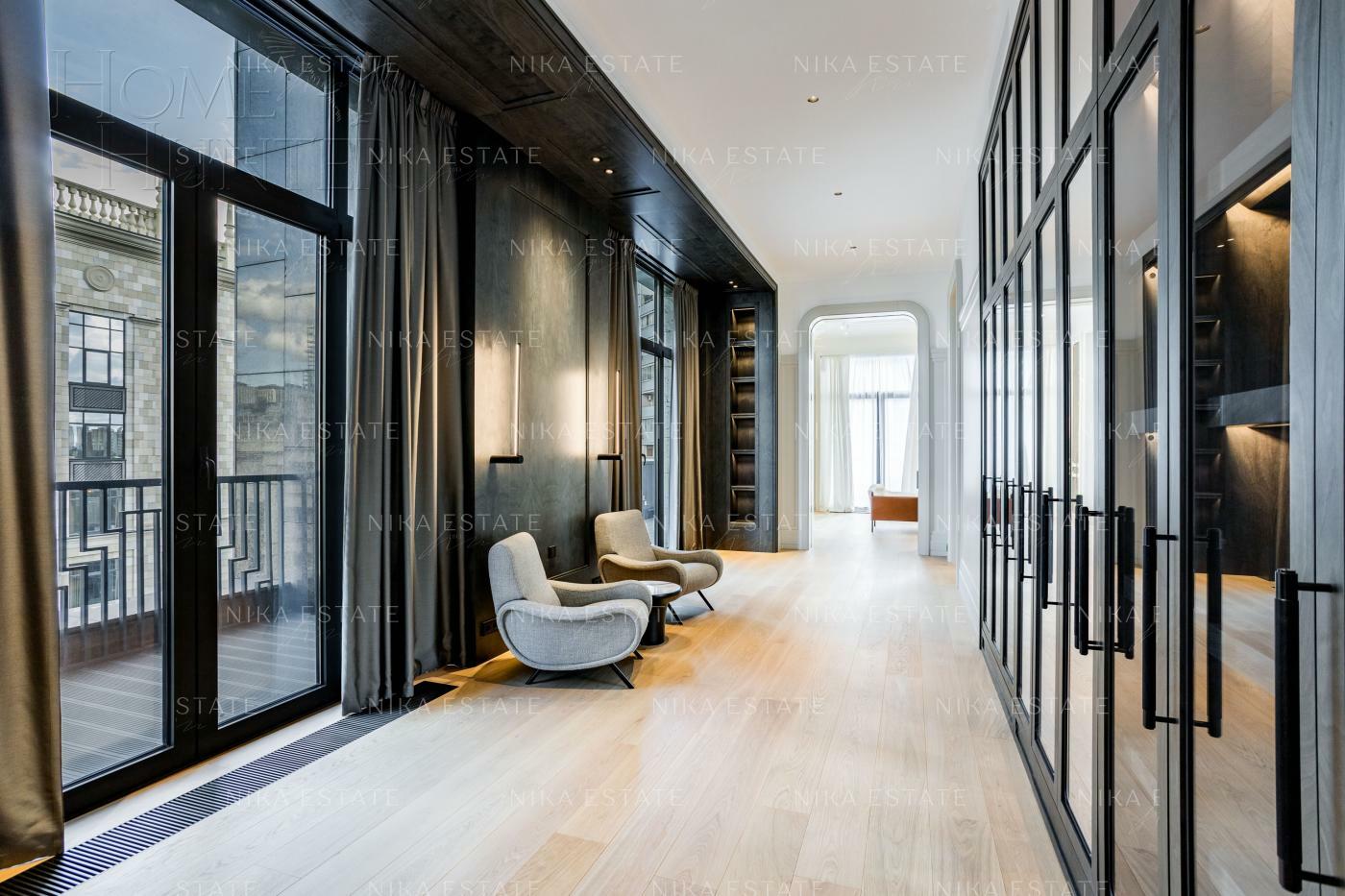 5-КОМН. ПЕНТХАУС С ОТДЕЛКОЙ 450 М² НА 8 ЭТАЖЕ