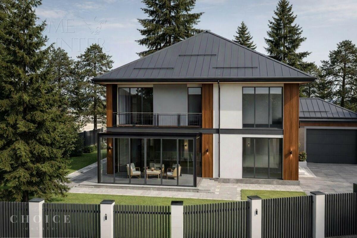 2-этажный коттедж 380 м² без отделки