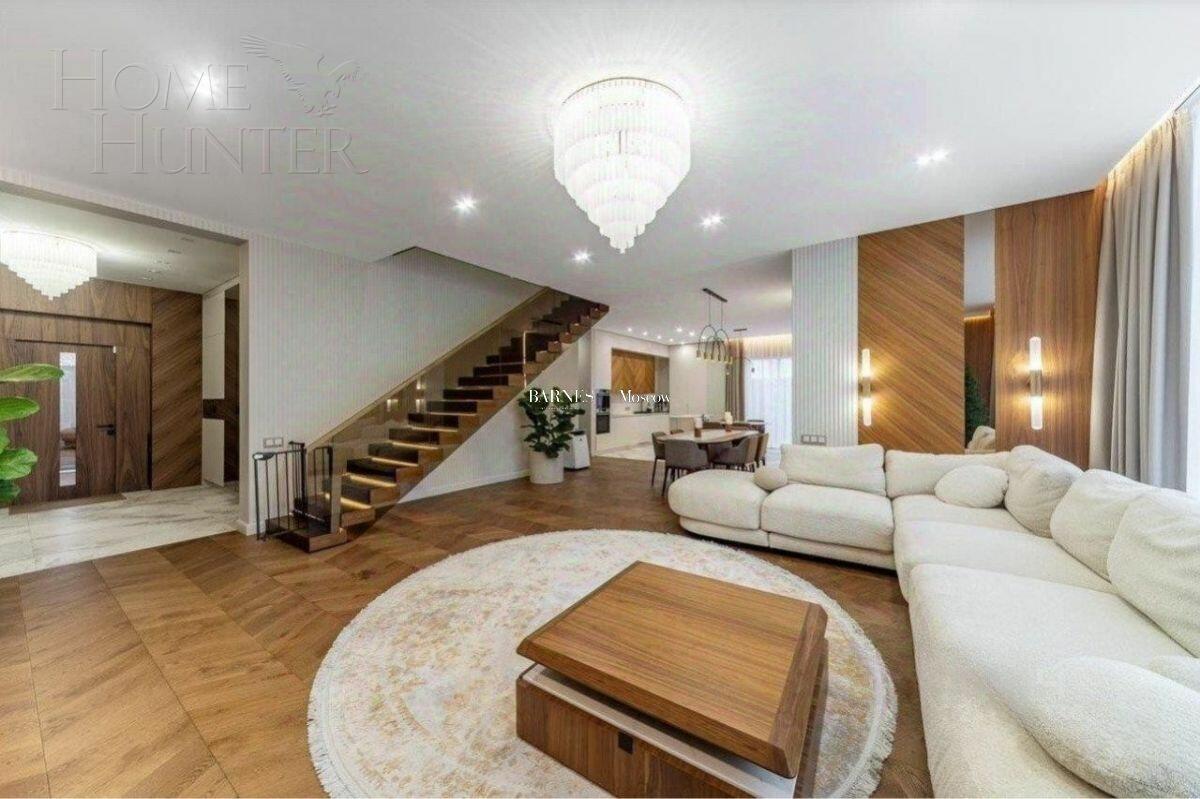 2-этажный коттедж 407 м² с отделкой