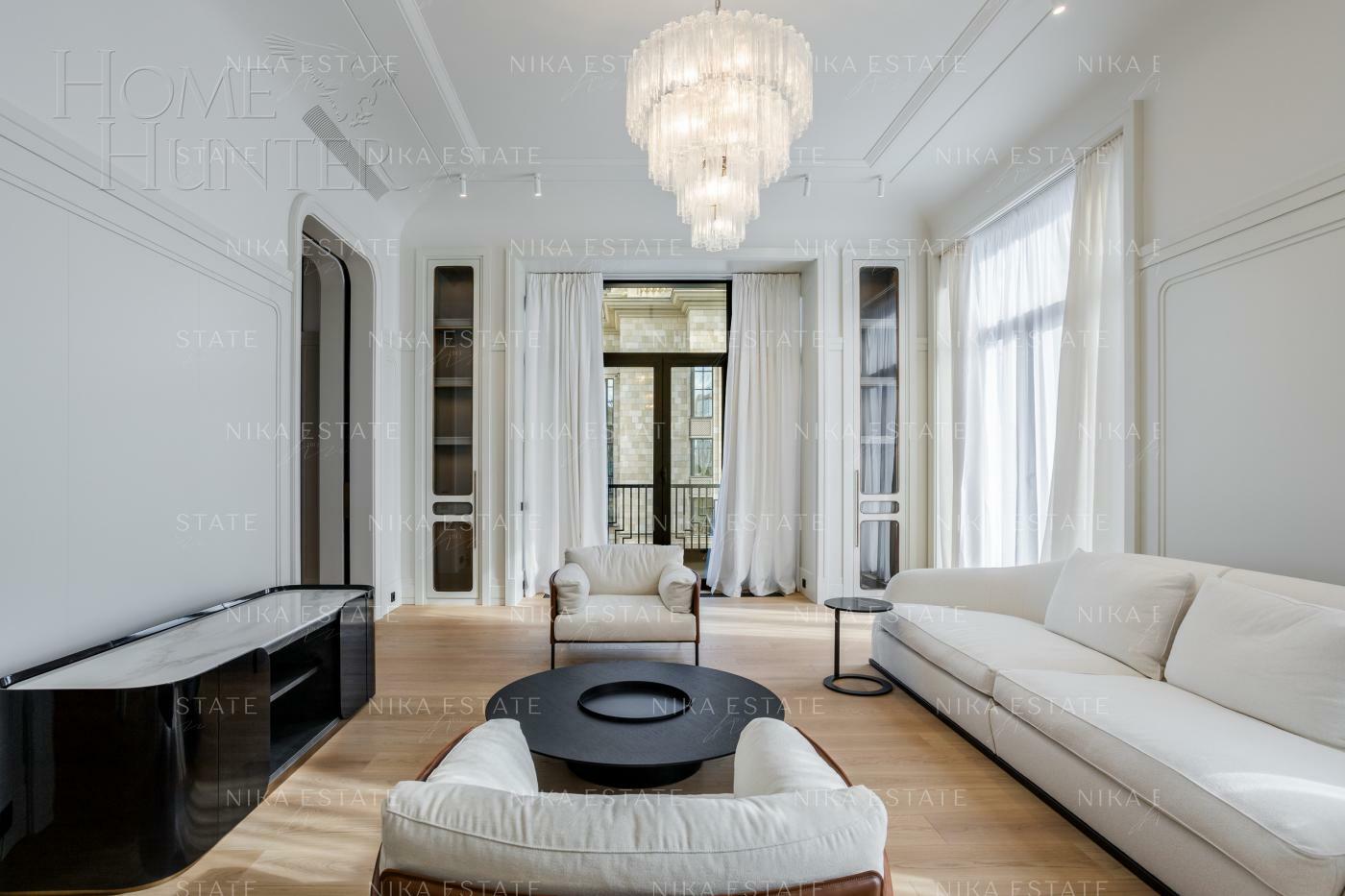 5-КОМН. ПЕНТХАУС С ОТДЕЛКОЙ 450 М² НА 8 ЭТАЖЕ
