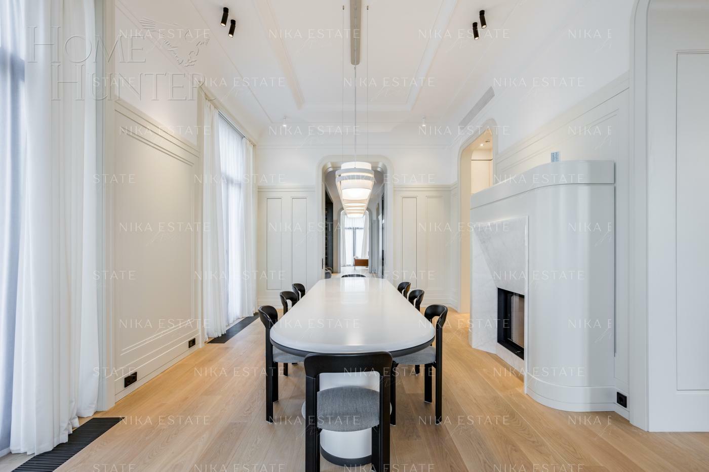 5-КОМН. ПЕНТХАУС С ОТДЕЛКОЙ 450 М² НА 8 ЭТАЖЕ
