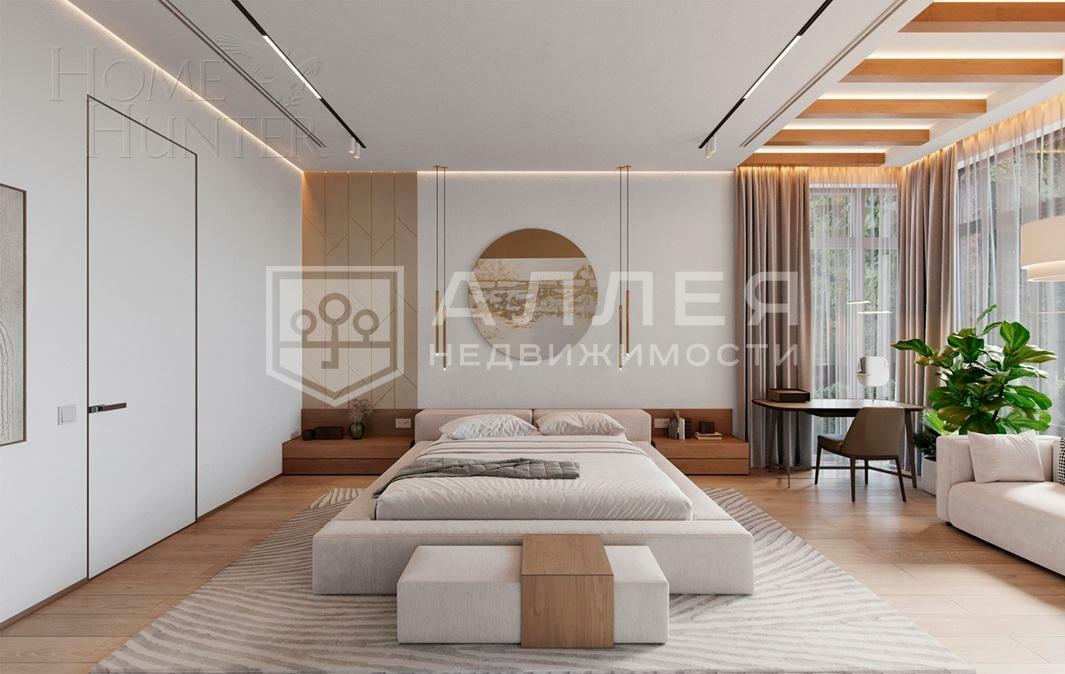 2-этажный коттедж 520 м² с отделкой