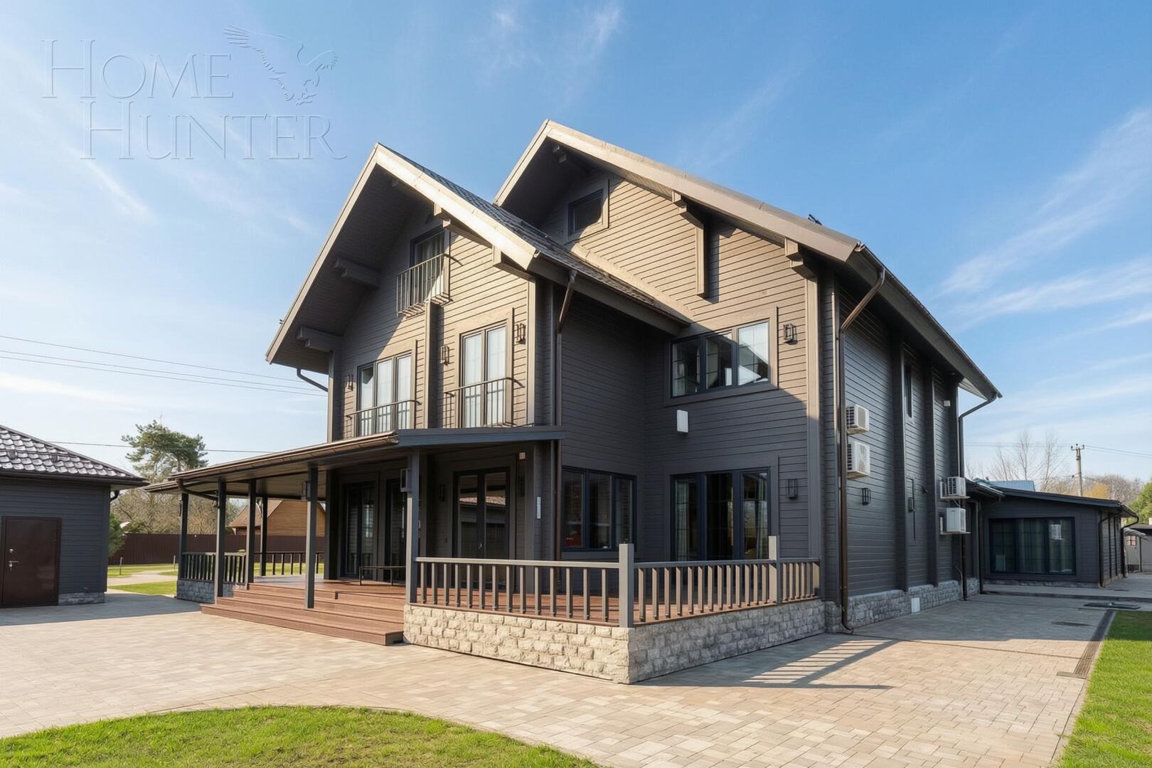 3-этажный коттедж 548.5 м² с отделкой