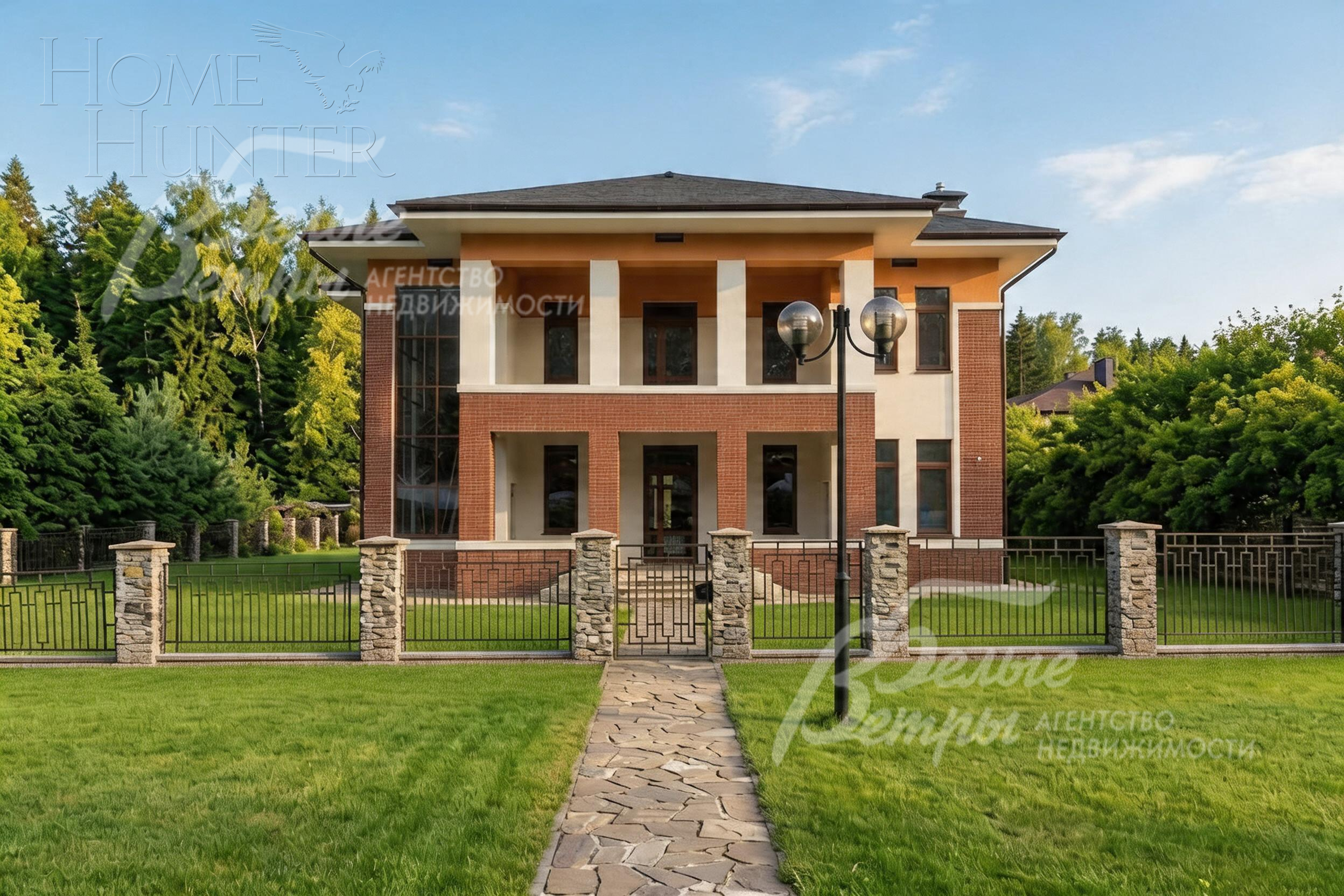 2-этажный коттедж 361 м² без отделки