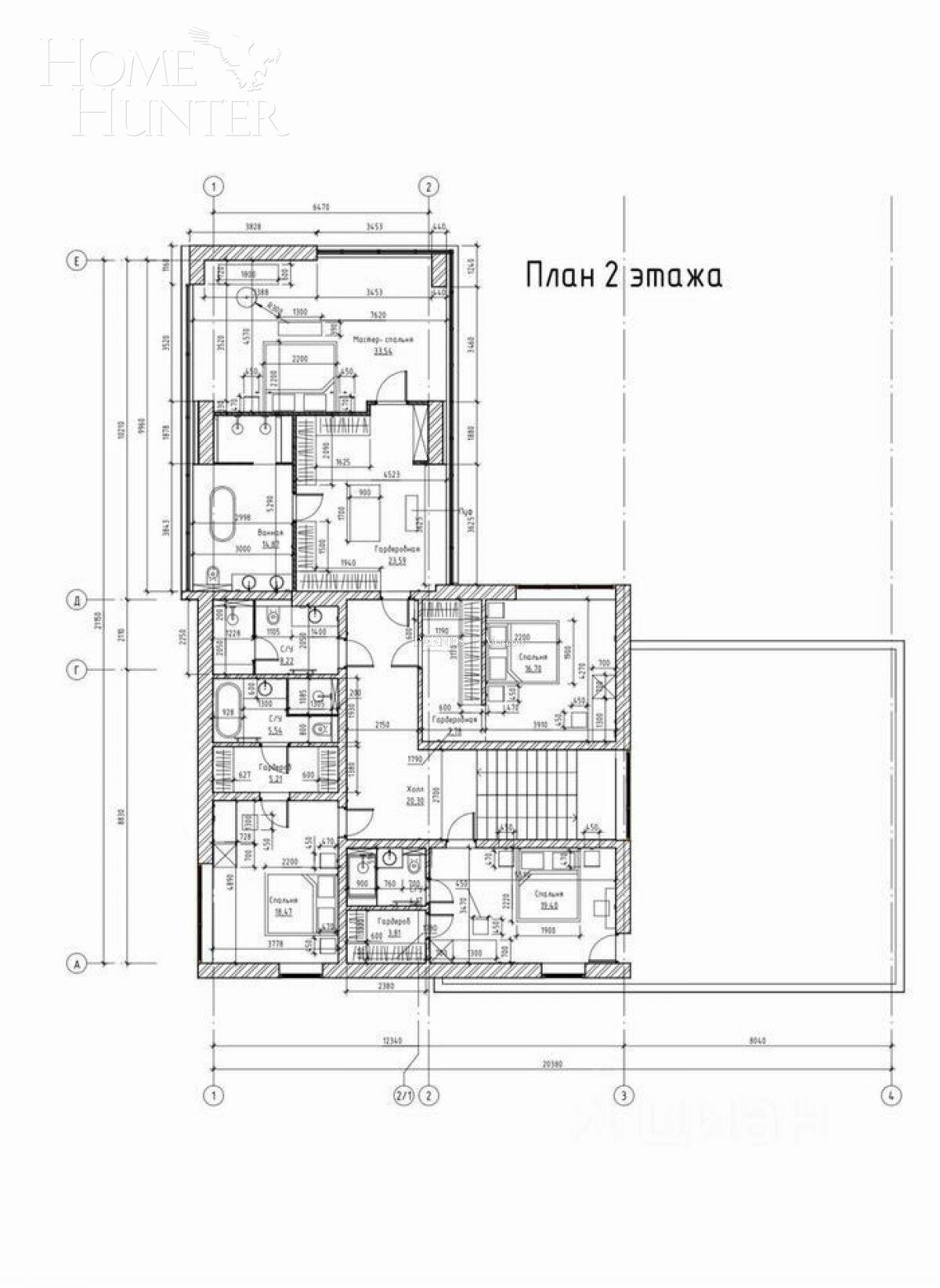 КОТТЕДЖ 542 м² с отделкой