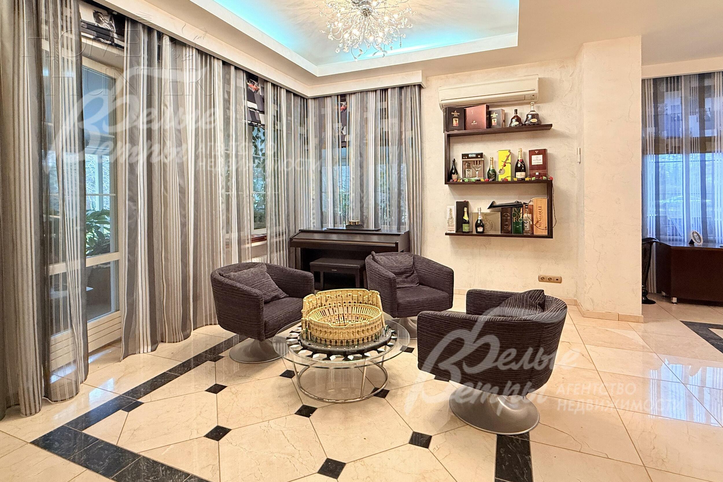 2-этажный коттедж 500 м² с отделкой