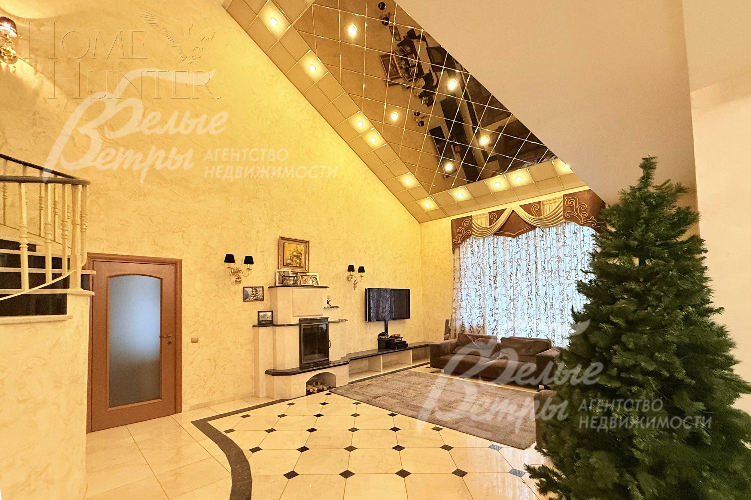 2-этажный коттедж 500 м² с отделкой